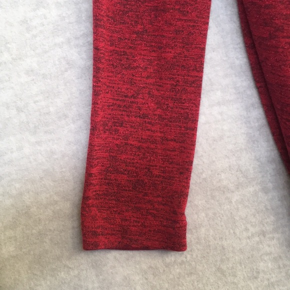 Jessica Howard Waterfall Front Fully Lined Brick Red Midi-Dress - Picture 6 of 10